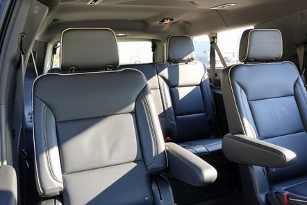 Luxury SUV interior
