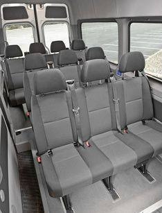 Mercedes Passenger Van interior