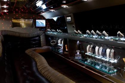 SUV Stretch Limousine interior