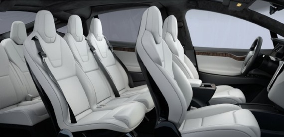 EV Sedan interior